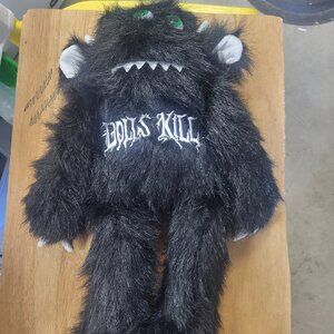 DOLLS KILL  EXCLUSIVE FAUX FUR PLUSH MONSTER